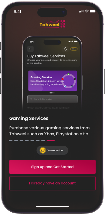Tahweel app screenshot 6